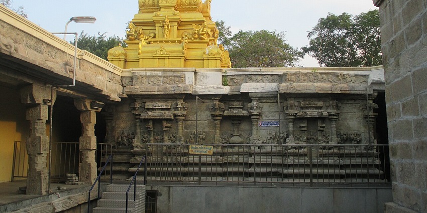 Places to visit near Dindigul Tamil Nadu feature temples dedicated to Lord Vishnu, showcasing intricate architecture.