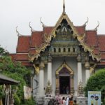 A gold-plated giant statue of Gautam Buddha placed inside Thai Monastery Bodhgaya, Bihar. Viewers of this file can see comments and suggestions