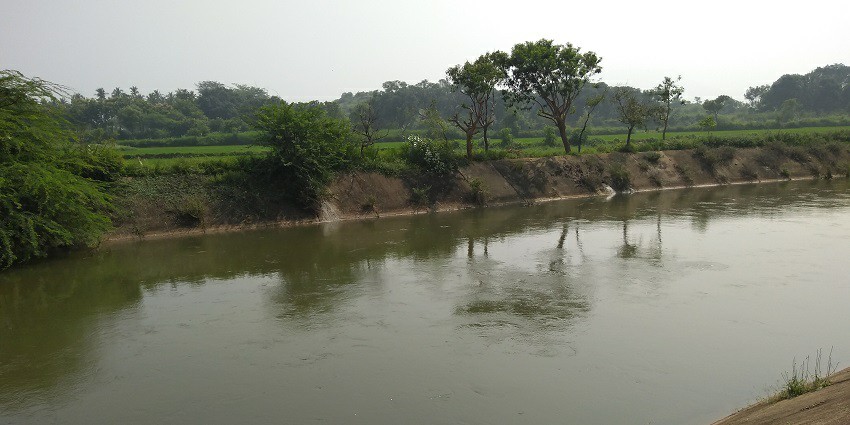 scenic view of the Tamirabarani River, known for its cultural significance