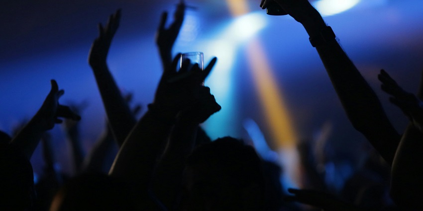 An inside view of the Back Room, a famous place for Chandigarh nightlife for singles.