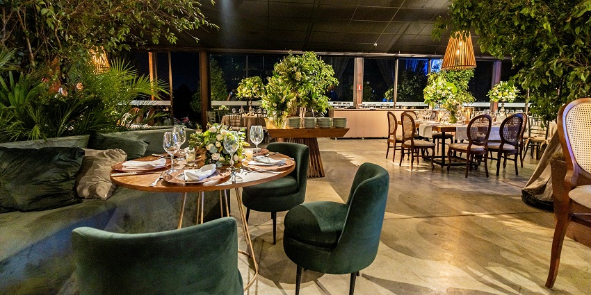 Beautiful interior of club offering an energetic vibe