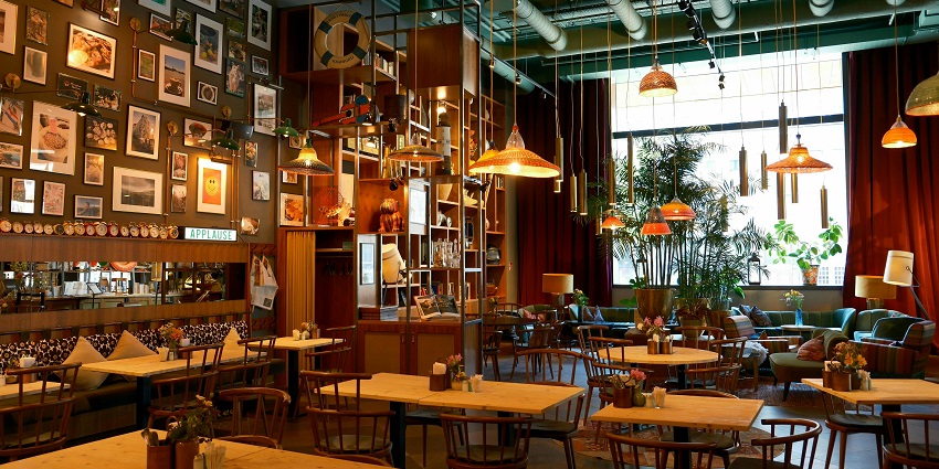 The Flying Elephant is a multi-cuisine restaurant offering global delicacies and a luxurious ambience.