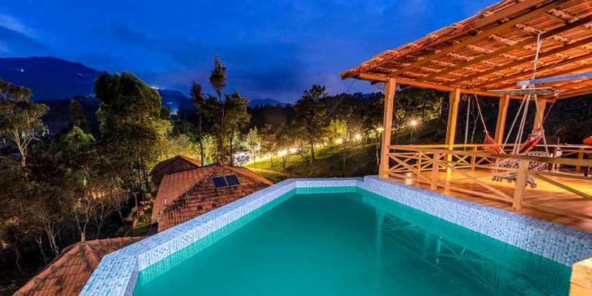 Luxurious resort with beautiful surroundings and recreational activities.
