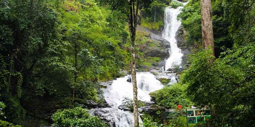 Image of Waterfalls in the Brahmagiri mountain range of Western Ghats - places to visit near Virajpet