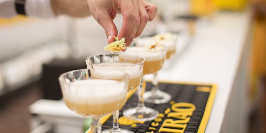 Unlimited drinks provided in the New Year party at the Orchid