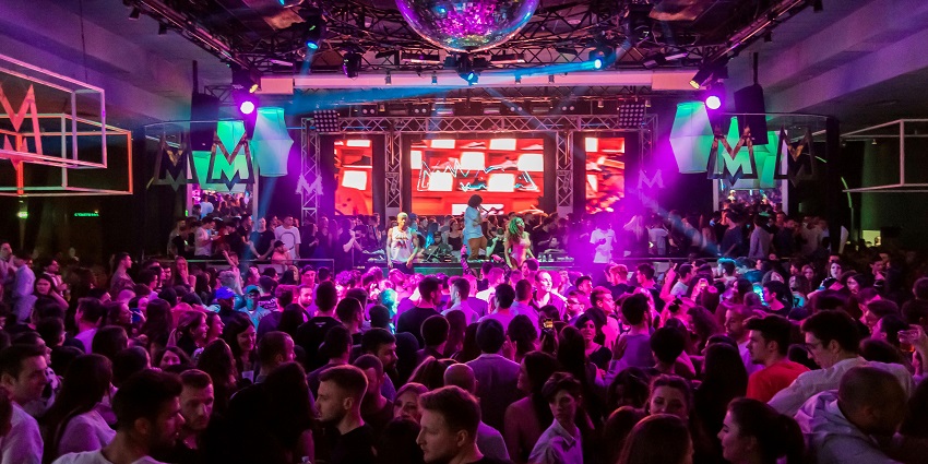 Vibrant atmosphere in the club for unforgettable celebrations