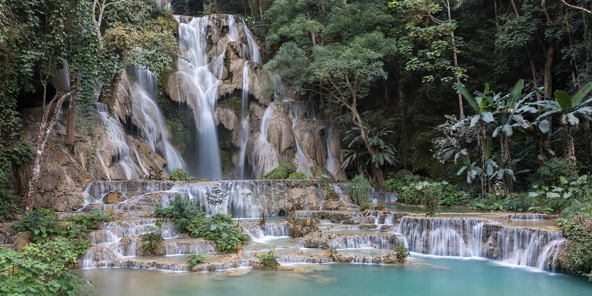 Discover the waterfall pool at Bhupar Waterfalls, perfect for relaxation.