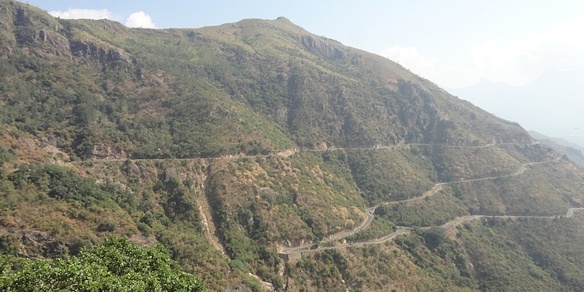 View of the majestic mountains of Theni, one of the famous places to visit near Madurai