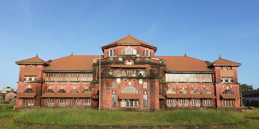 Thiba palace was built by the British Government to keep the former king of Brahmadesh