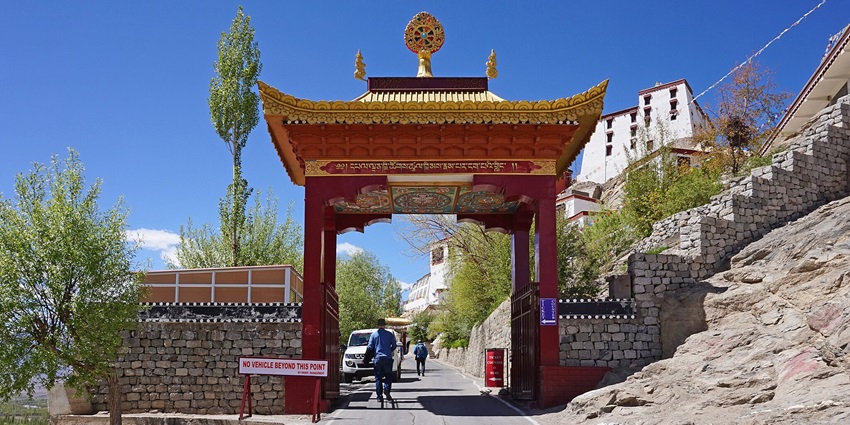 Thiksey Monastery is the largest and highly revered monastery situated in Ladakh.