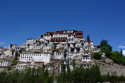 Thiksey Monastery, Ladakh landscape view which looks spectacular.