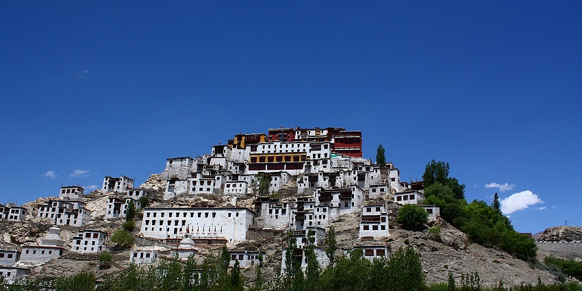 Thiksey Monastery is a top Buddhist spiritual centre in Ladakh that is worth visiting