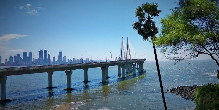 On your trip visit the Bandra-Worli Sea-link bridge - one of the best things to do in Bandra.