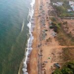 A scenic view of Pondicherry showcasing its colonial architecture and vibrant streets