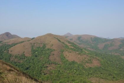 A beautiful and scenic view from the Agani Peak.