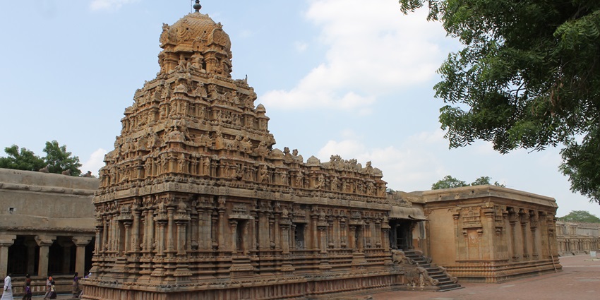 A glimpse of a towering spiritual hub of the region exuding historical significance.