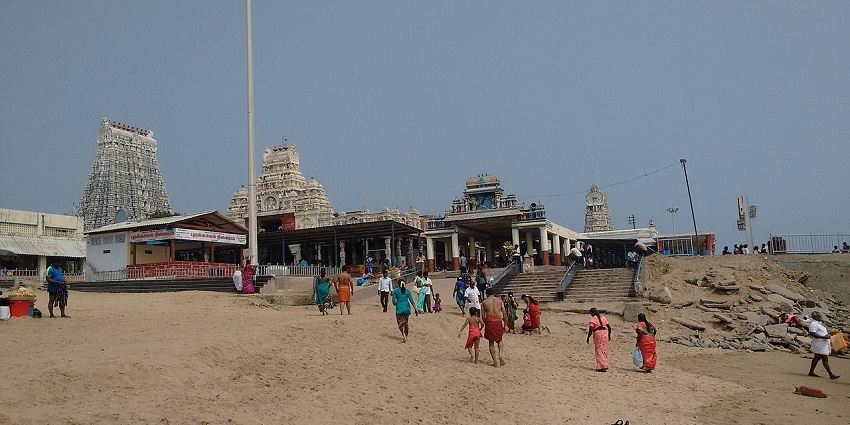 Arulmigu Subramaniya Swamy Temple in Tiruchendur, a popular temple in Tamil Nadu