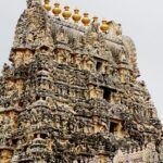 Majestic architecture of the beautiful Thirunallar Temple in Tamil Nadu