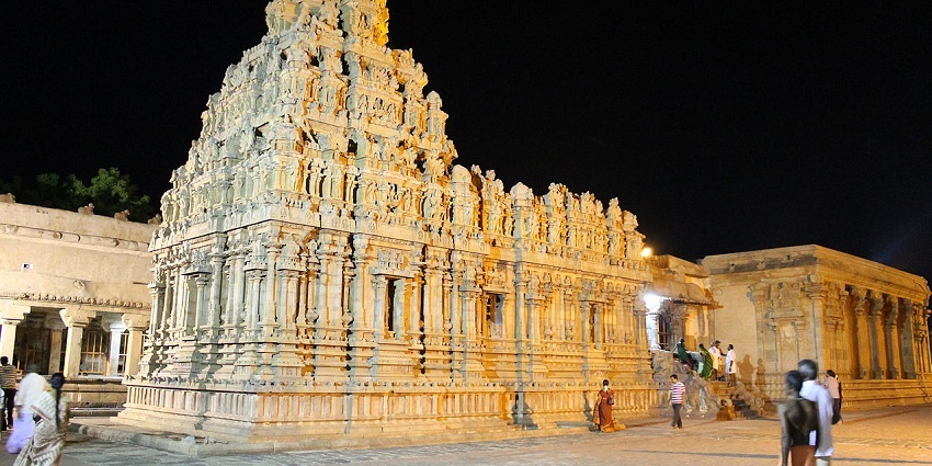 Historic temple dedicated to Lord Murugan with stunning views near Jain caves Madurai.