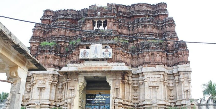 The Sacred temple of Tamil Nadu, Thiruvellarai Temple which is desiccated to Bhagwan Vishnu