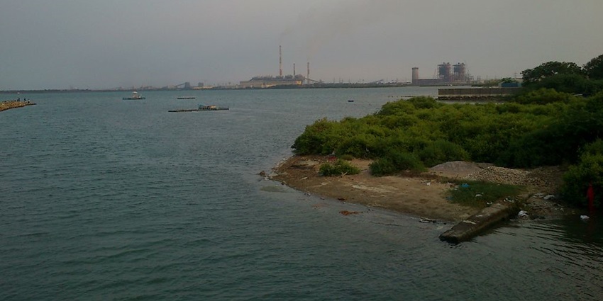 The beach is known for its golden sands and tranquil waters