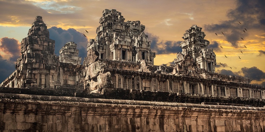 Temple representing the structure similar to the structure of Thoppul Ranganathar Temple.