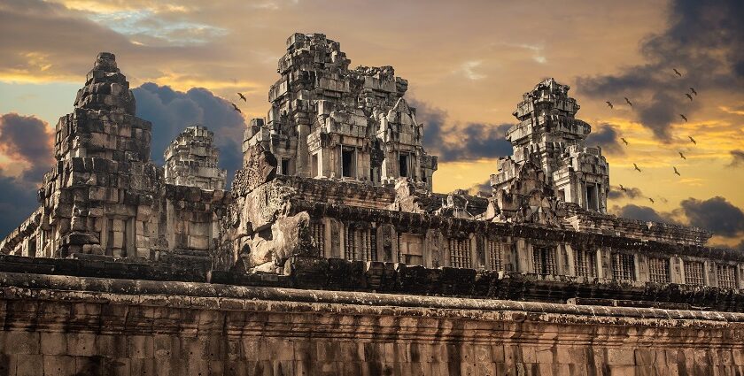 An image showing a view of Tiruttani Temple which is a famous temple in Tamil Nadu.