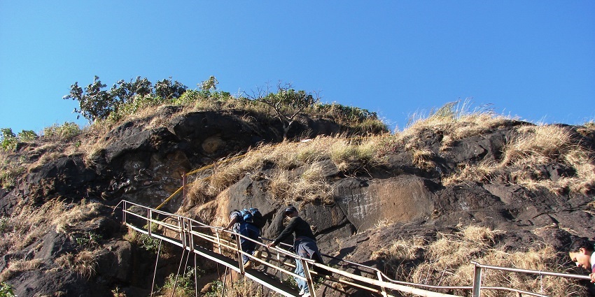 This peak houses the Kalsubai Temple after a rewarding climb.