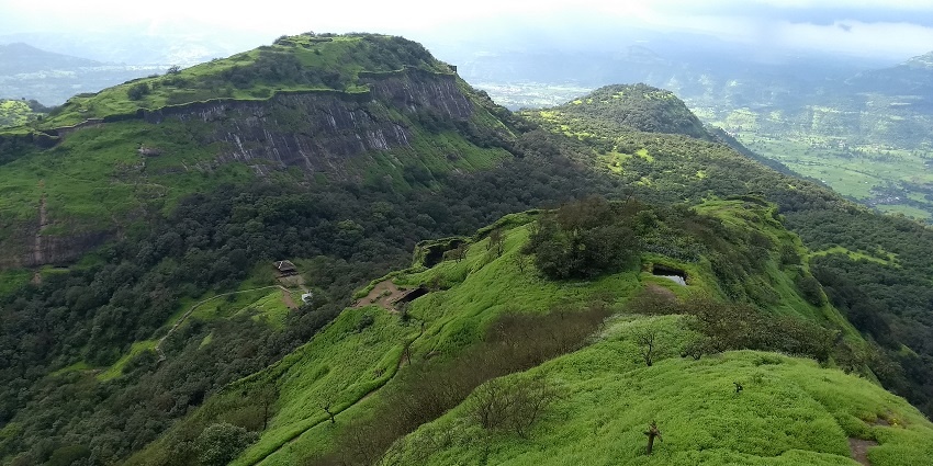 Trekking to the serene Rajmachi Fort is one of the best things to do in Khandala.