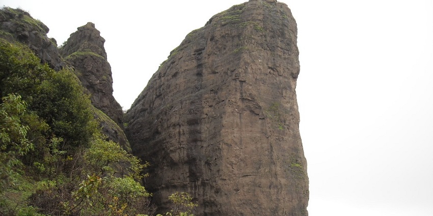 One of the things to do in Khopoli is to trek to Dukes Nose showcasing its rugged cliffs