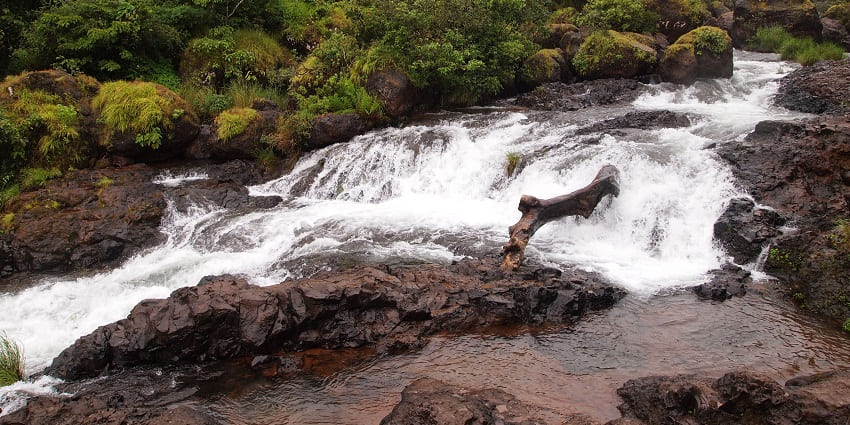 Thoseghar Waterfall is the stunning 500-meter cascade surrounded by lush forest