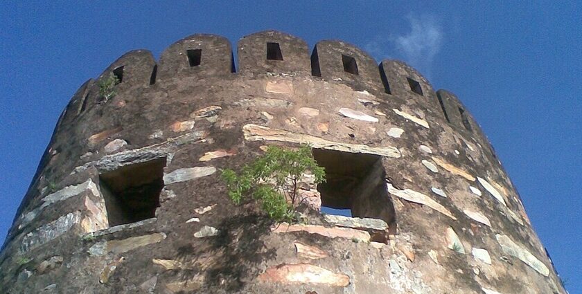 Udayagiri Fort, a historic site with unique military architecture, Tamil Nadu.