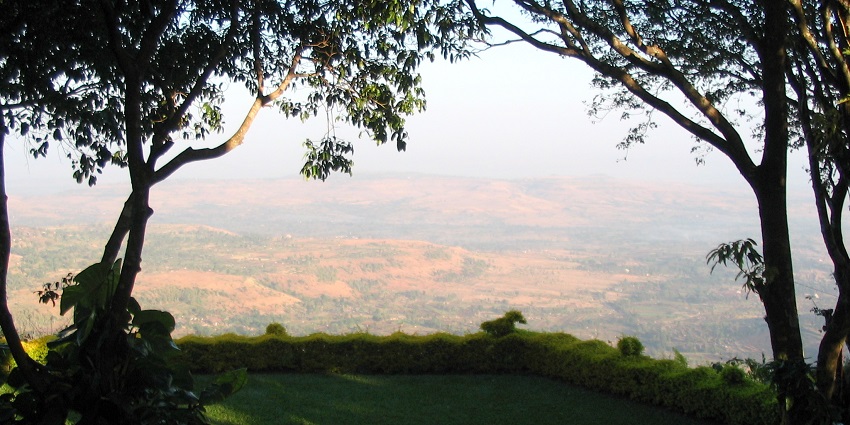 A view of valley during the monsoon, featuring one of the largest waterfalls in Maharashtra.