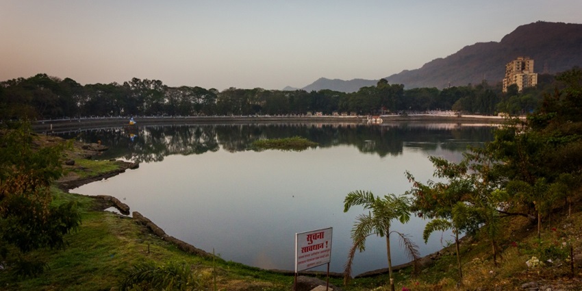 Scenic Upvan Lake is the best place to visit in Thane with friends amid gardens