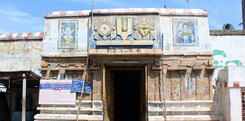 A picture of Uthamar Kovil, which is one of the most sacred places to visit near Srirangam.