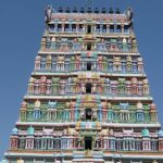 A view of Uthirakosamangai Temple situated in Ramanathapuram, Tamil Nadu