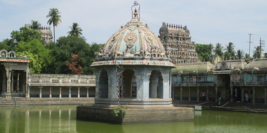 Stunning view of Vaitheeswaran Koil, a mesmerising temple with ancient architecture.