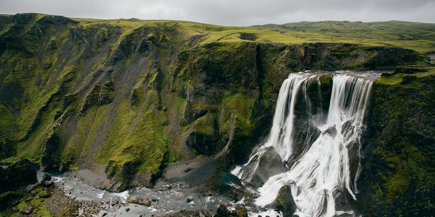 Vajrai Waterfall is a majestic multi-tiered waterfall in Maharashtra, surrounded by rocky terrain.