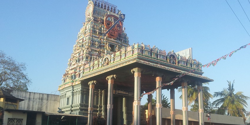The Vallakottai Murugan Temple is home to the tallest Murugan idol in the state