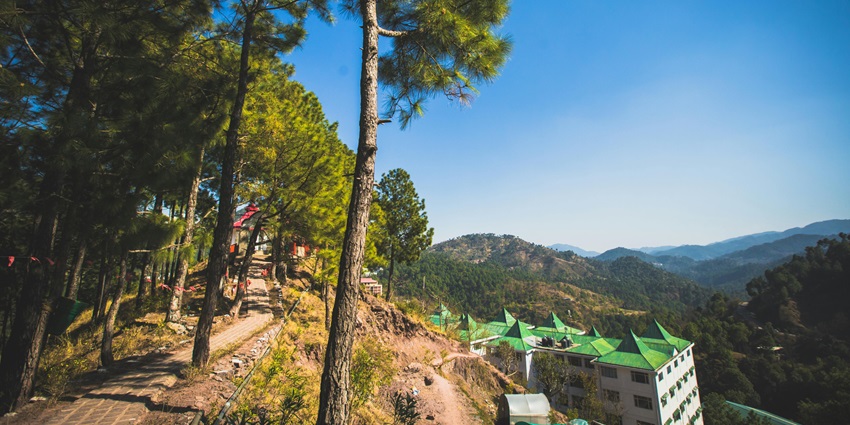 An image of Vandalur Hills, a hill station near Chennai, known for its zoological park and wildlife.