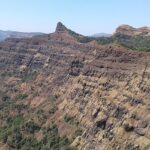 View from Vasota Fort, a stunning tourist attraction near Maharashtra with scenic scenes.