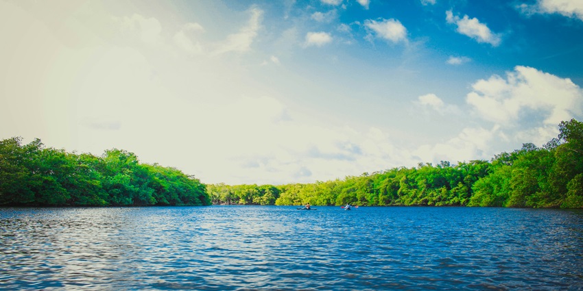 Scenic view of Vatadahosahalli Lake – places to visit near Chikkaballapur.