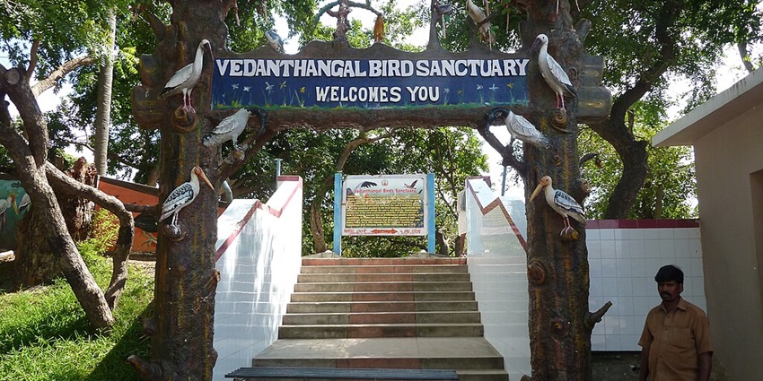 Popular bird sanctuary home to diverse migratory bird species.