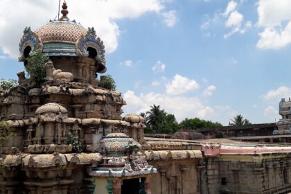 Vedapureeswarar Temple or Eswaran Dharmaraja Koil is a Hindu temple dedicated to the deity Shiva