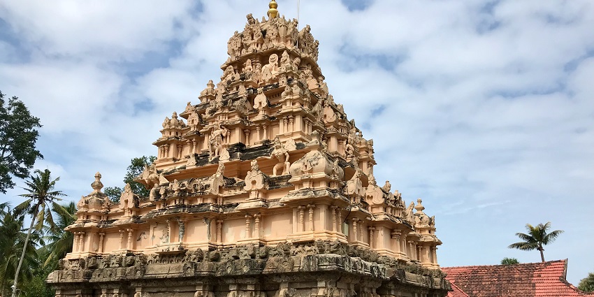 Velavan Temple, one of the famous pilgrimage sites attracting hundreds of visitors.