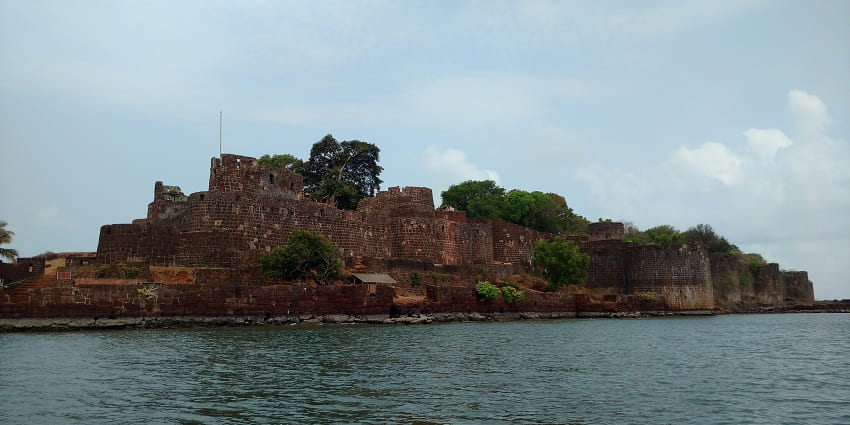 Vijaydurg Fort, is among the famous sea forts with triple-layered sea walls
