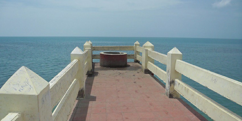 Villondi Theertham, one of the temples In and around Rameswaram in Tamil Nadu
