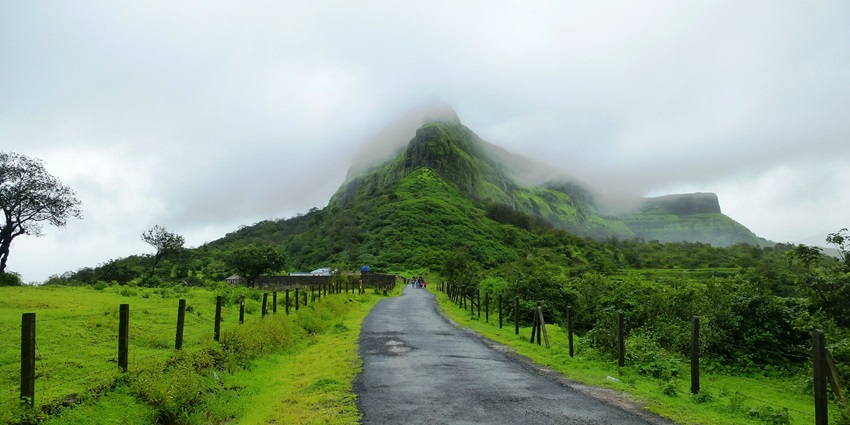 One of the places to visit near Pune within 100 kms is Visapur Fort famous for monsoon treks and ancient ruins.