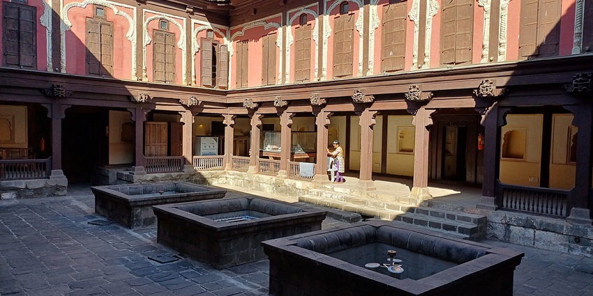 A picture of Vishrambaug Wada, one of the top places to visit near Shaniwar Wada.