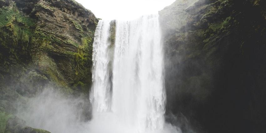 An amazing view of the serene Air Terjun Lapopu waterfall in Sumba Barat, Indonesia.
